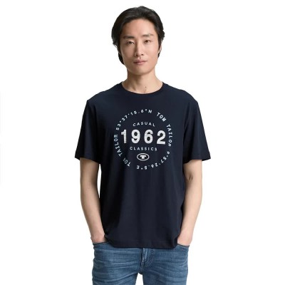 тениска,мъжки,тениски,tom,tailor,1046793,print,short,sleeve,t,shirt,sky,captain,blue