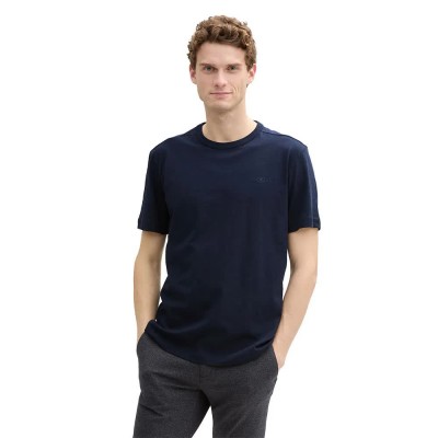 тениска,мъжки,тениски,tom,tailor,basic,print,short,sleeve,t,shirt,sky,captain,blue,(blue)