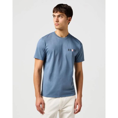 тениска,мъжки,тениски,wrangler,small,graphic,regular,fit,short,sleeve,t,shirt,blue,(dusty,blue)