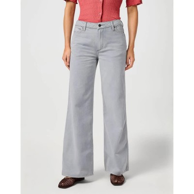 дънки,дамски,панталони,wrangler,world,5,pocket,wide,leg,jeans,grey,(dawn,due)