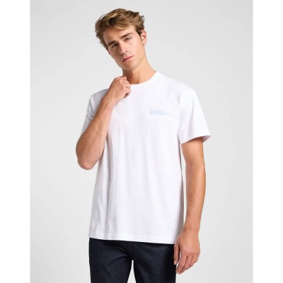 тениска,мъжки,тениски,lee,112364529,relaxed,fit,short,sleeve,t,shirt,white,(bright,white)