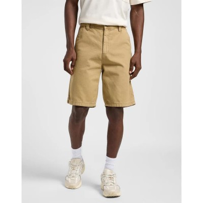 къси,панталони,мъжки,панталони,lee,carpenter,relaxed,fit,shorts,beige