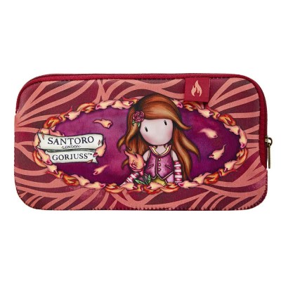канцеларски,принадлежности,santoro,ltd,neopreno,gorjuss,elements,fire,in,my,heart,pencil,case,multicolor,(purple)