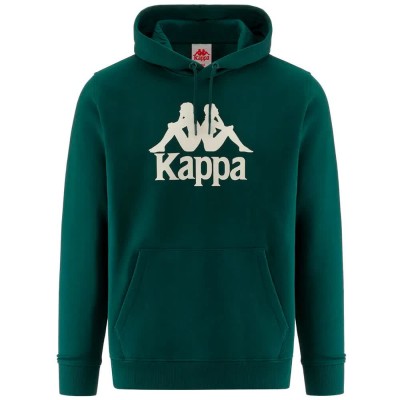 суичър,мъжки,пуловери,kappa,authentic,malmo,3,hoodie,green,(green,dk,white,milk)