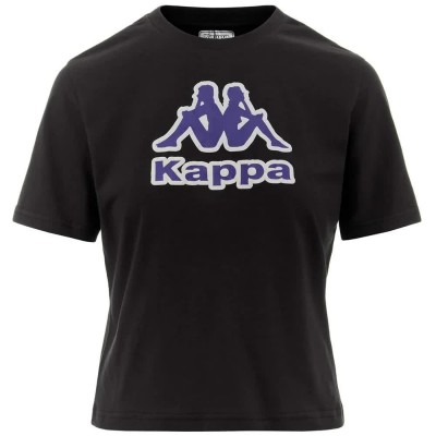 тениска,дамски,тениски,kappa,logo,fabra,short,sleeve,t,shirt,black