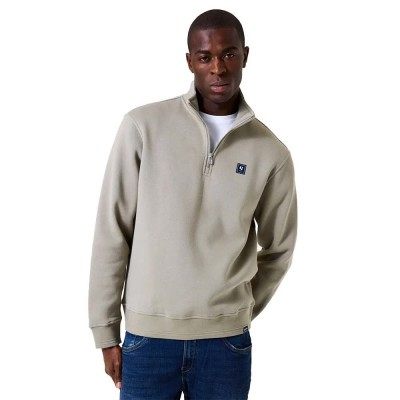 блуза,мъжки,пуловери,garcia,h51063,half,zip,sweatshirt,vetiver,(beige)