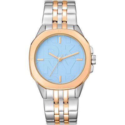 часовник,часовници,dkny,brooklyn,midi,34,mm,watch,silver,grey,yellow,gold,light,blue,mineral,(golden)