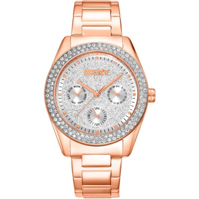часовник,часовници,dkny,chambers,multi,glitz,36,mm,watch,golden