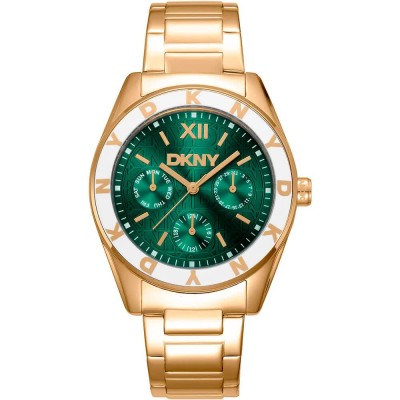 часовник,часовници,dkny,chambers,multi,sport,36,mm,watch,yellow,gold,bottle,green,mineral,(golden)