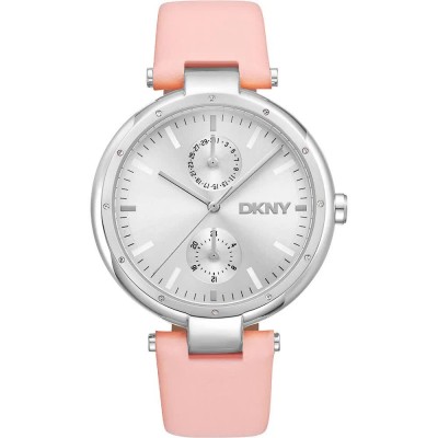 часовник,часовници,dkny,downtown,multi,38,mm,watch,pink,silver,grey,mineral,(silver)
