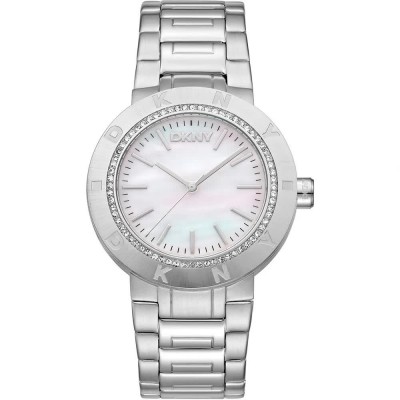 часовник,часовници,dkny,eastside,logo,36,mm,woman,watch,silver,(silver,grey,mother,of,pearl,antique,white,mineral)