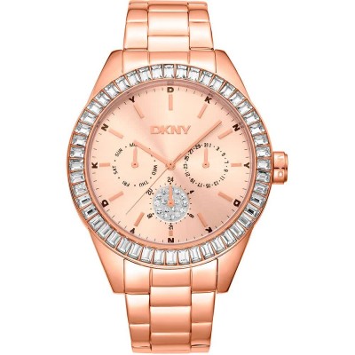 часовник,часовници,dkny,nolita,multi,glitz,40,mm,watch,golden