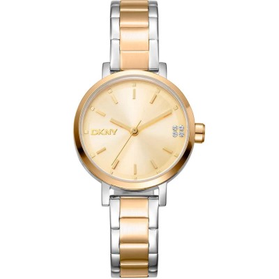часовник,часовници,dkny,soho,glitz,30,mm,watch,silver,grey,yellow,gold,champagne,mineral,(golden)