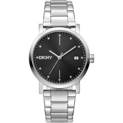 часовник,часовници,dkny,soho,midi,34,mm,watch,silver,grey,black,mineral,(silver)
