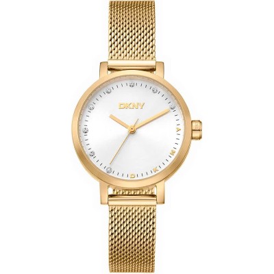 часовник,часовници,dkny,soho,mini,30,mm,watch,yellow,gold,silver,grey,mineral,(golden)