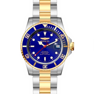 часовник,часовници,invicta,pro,diver,40,mm,watch,golden,(silver,grey,yellow,gold,metal,blue,hardlex)