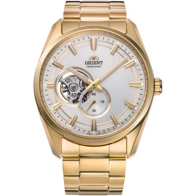 часовник,часовници,orient,watches,contemporary,small,seconds,semi,skeleton,42,mm,watch,golden