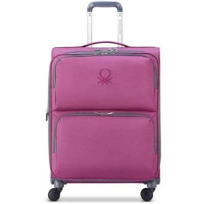 куфари,delsey,ucb,soft,expandible,66,cm,73l,trolley,bag,purple,(pink)