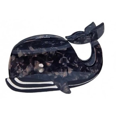други,аксесоари,scuba,gifts,whale,hair,clip,black,(black)