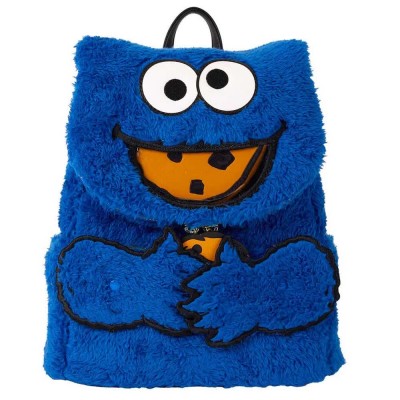 раница,раници,loungefly,cookie,monster,backpack,blue