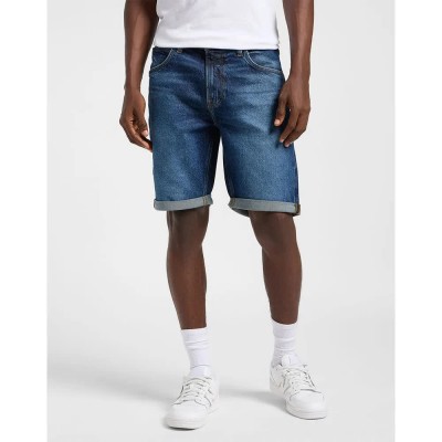 къси,панталони,мъжки,панталони,lee,5,pocket,denim,shorts,urban,(blue)