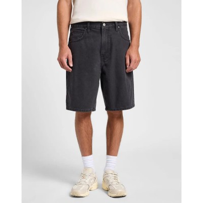 къси,панталони,мъжки,панталони,lee,asher,denim,shorts,black,worn,in,(black)