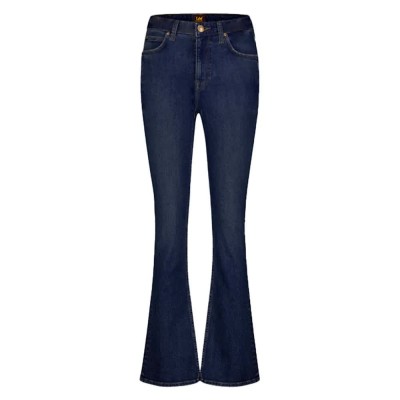 дънки,дамски,панталони,lee,breese,boot,jeans,one,wash,(blue)