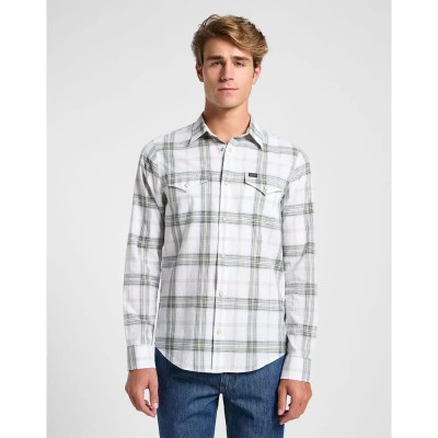 риза,с,дълъг,ръкав,мъжки,ризи,lee,clean,western,long,sleeve,shirt,mercantile,bright,white,(white)