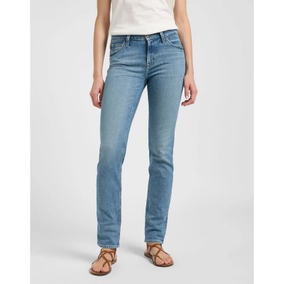 дънки,дамски,панталони,lee,elly,jeans,blue,(cloudy,skies)