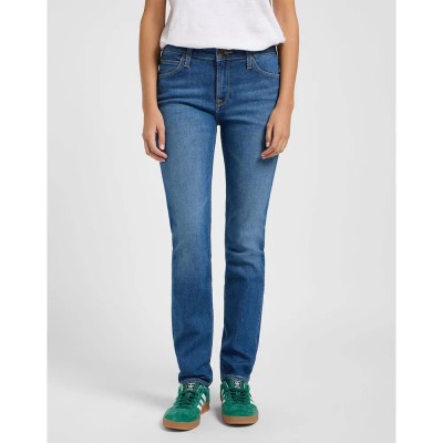 дънки,дамски,панталони,lee,elly,jeans,extra,strength,(blue)