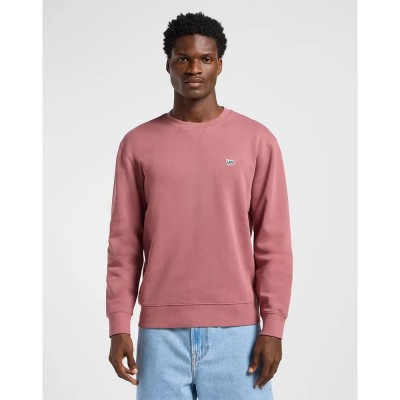 блуза,мъжки,пуловери,lee,patch,sweatshirt,pink,(henna)
