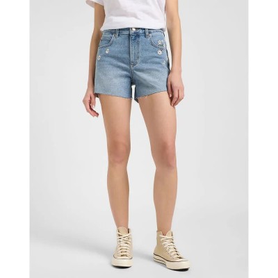къси,панталони,дамски,панталони,lee,rider,3in,denim,shorts,stir,up,(blue)