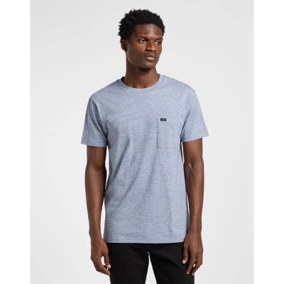 тениска,мъжки,тениски,lee,ultimate,pocket,short,sleeve,t,shirt,blue,mele,(blue)