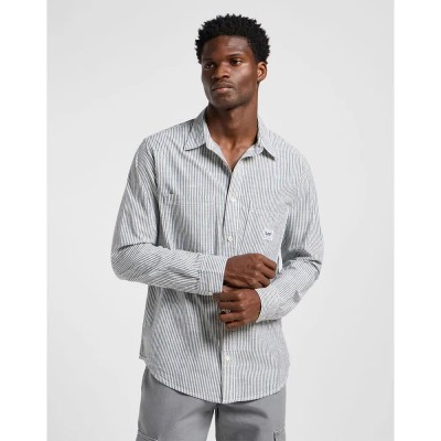 риза,с,дълъг,ръкав,мъжки,ризи,lee,workwear,2.0,long,sleeve,shirt,ecru,(grey)