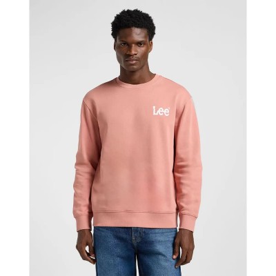 блуза,мъжки,пуловери,lee,wobbly,sweatshirt,sepia,(pink)