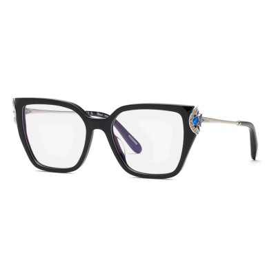 очила,chopard,vch402s,geometric,woman,glasses,black,(shiny,black,k)