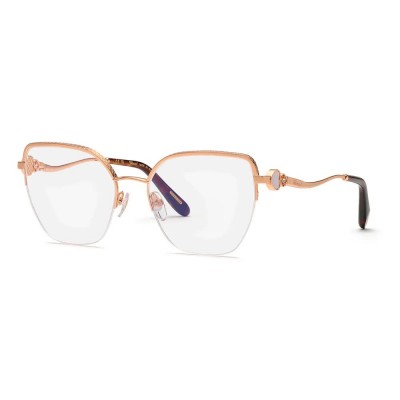 очила,chopard,vchl83v,geometric,woman,glasses,shiny,copper,gold,(golden)