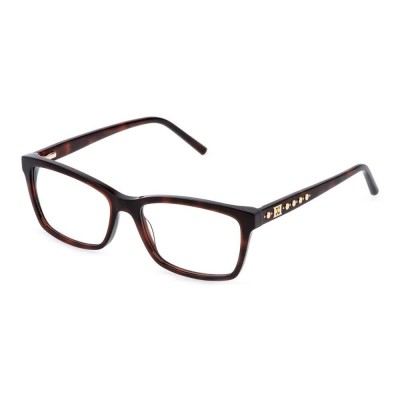 очила,escada,vesf29,square,woman,glasses,shiny,dark,havana,(brown)
