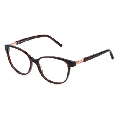 очила,escada,vesf31,square,woman,glasses,shiny,dark,havana,(black)
