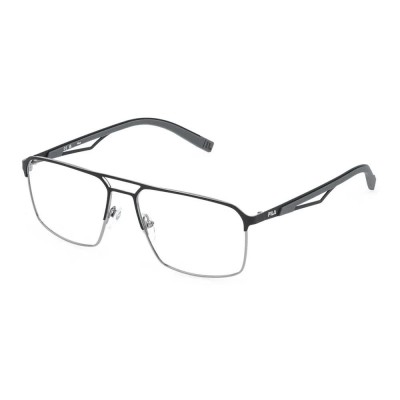 очила,fila,vfi996,geometric,glasses,total,shiny,ruthenium,w,coloured,parts,(grey)