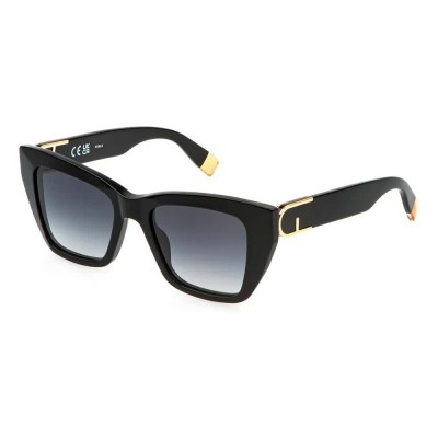 слънчеви,очила,слънчеви,очила,furla,sfu882,square,woman,sunglasses,black,(shiny,black)