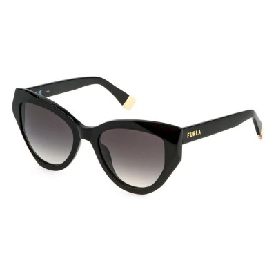 слънчеви,очила,слънчеви,очила,furla,sfu886,geometric,woman,sunglasses,black,(shiny,black)