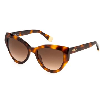 слънчеви,очила,слънчеви,очила,furla,sfu886,geometric,woman,sunglasses,shiny,dark,havana,(brown)