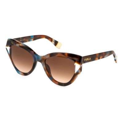 слънчеви,очила,слънчеви,очила,furla,sfu886v,geometric,woman,sunglasses,brown,(brown,blu,havana)
