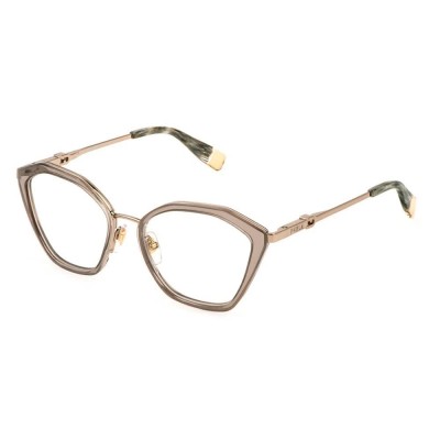 очила,furla,vfu831,geometric,woman,glasses,shiny,camel,(beige)