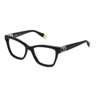 очила,furla,vfu865,square,woman,glasses,shiny,black,(black)