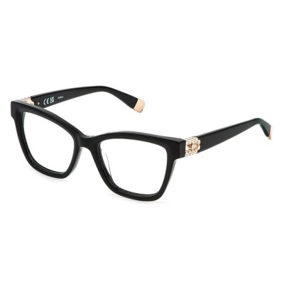 очила,furla,vfu865s,square,woman,glasses,black,(shiny,black)