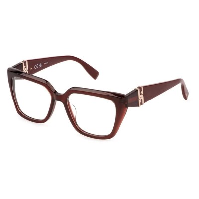 очила,furla,vfu866,square,woman,glasses,shiny,dark,bordeaux,(brown)