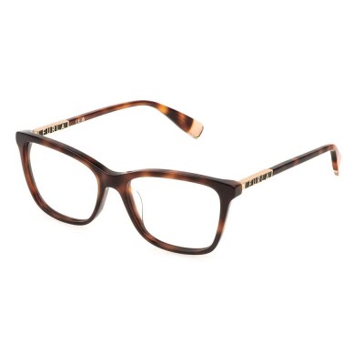 очила,furla,vfu874,square,woman,glasses,shiny,dark,havana,(brown)