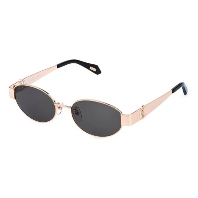 слънчеви,очила,слънчеви,очила,just,cavalli,sjc152,oval,woman,sunglasses,shiny,total,rose,gold